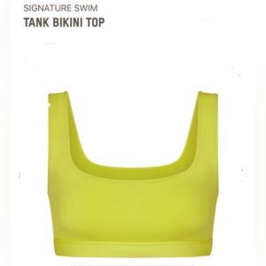 SKIMS - SIGNATURE SWIM TANK BIKINI TOP